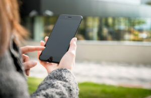 Girl using cell phone
